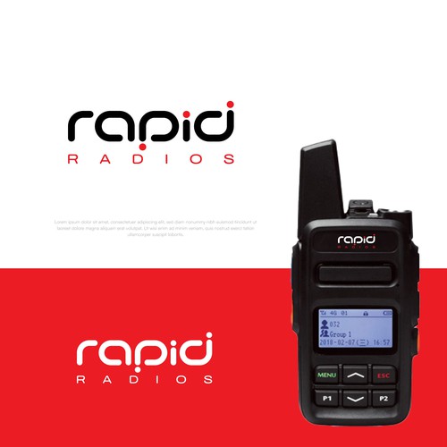 Masculine and Hip design for Walkie Talkie Brand Design by Half-Tone™