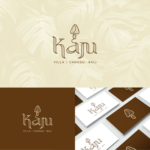 Design a Bohemian Logo for a Balinese Villa Design by matanomira