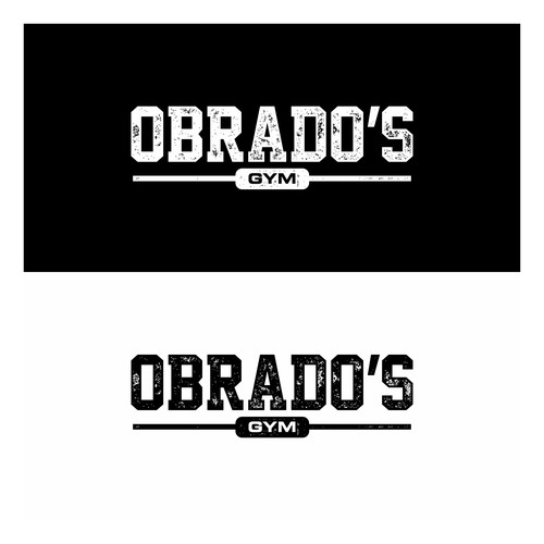 Logo for a Gym Design by F A D H I L A™