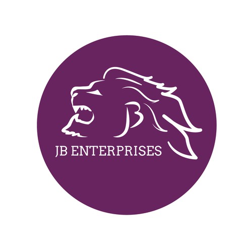 A negative space lion logo and graphic profile Design by _lucas_
