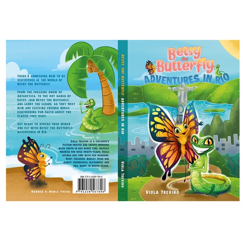 Children's Illustration Book Cover Design by cupeeoo