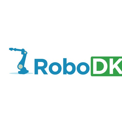 Logo for RoboDK Design by missing.