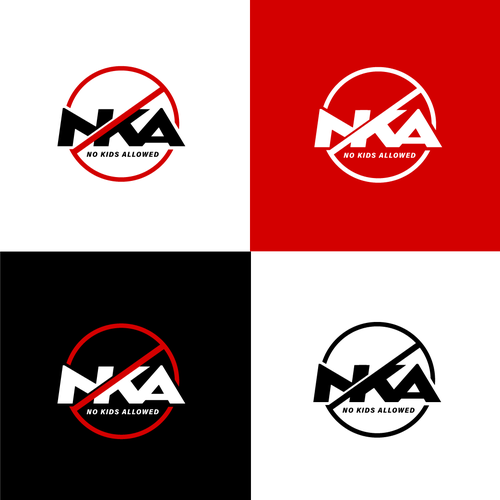 DJ Name Logo Needed for Marketing- NKA (No Kids Allowed) Design by ropix