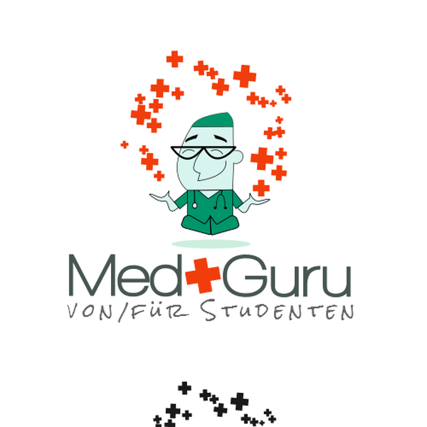 Design by Miss B. titled "MedGuru benötigt ein logo"