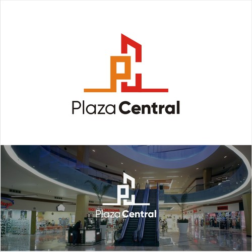 Logotipo Plaza Central Design by LOGOMAN*