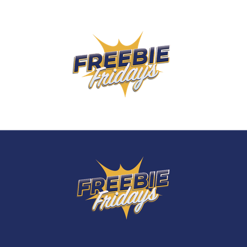 Freebie Fridays - Fun Modern Logo that grabs attention! :) Design by dzin freak