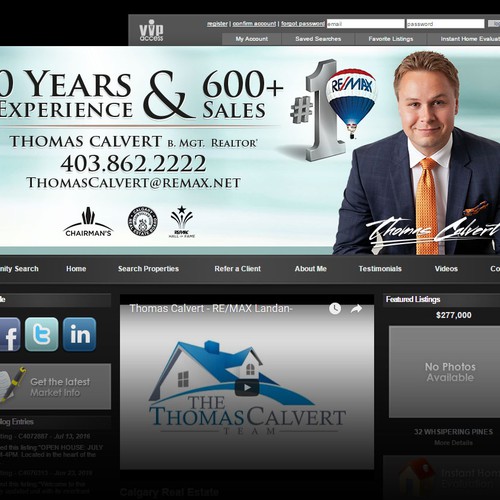 Facebook Cover for Real Estate Agent Design by broink