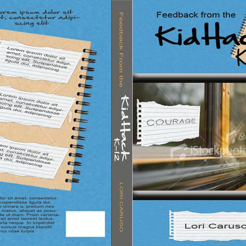 Help Feedback from  the Kidhack  K-12 by Lori Caruso with a new book or magazine cover Ontwerp door VortexCreations