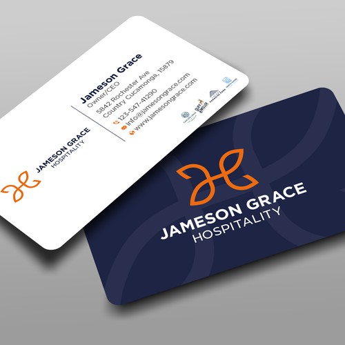 Create a modern and clean business card for a parent company with 4 subsidiaries Design by prosenjit_P