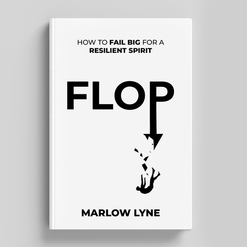 Design a book cover for a book called "FLOP" ! Design by Purushotham49