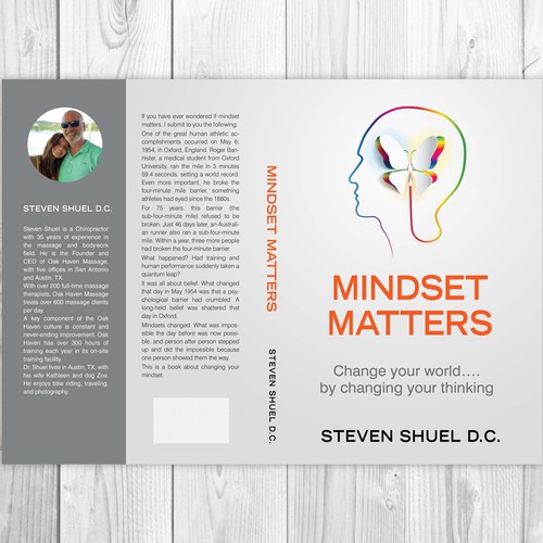 Design Book Cover Design - Mindset Matters por LilaM