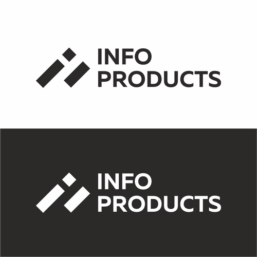 InfoProducts.com - Logo & Branding Design by lyovajan