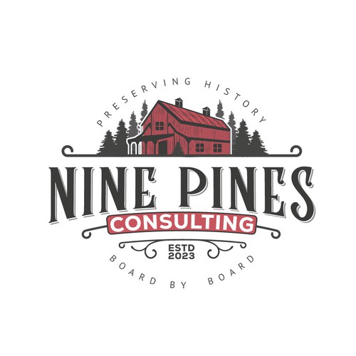 Got wood?  Reclaimed wood logo design contest. Design by Mararti