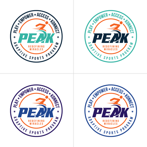 Adaptive Sports Logo for Nonprofit Disability Program Design by Milas™