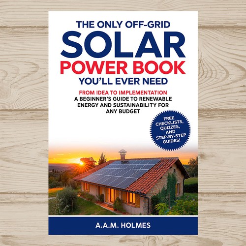 Design the best off-grid solar power book cover Design by Ideaxa