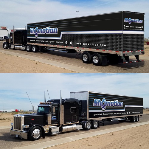 Shomotion Trailer Graphic's Wrap Design by Alex V. Miclaus