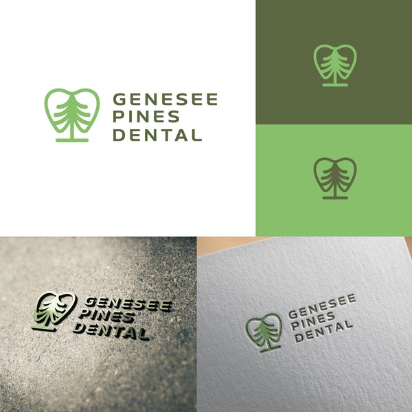 Design realizzato da Ahsan_Alvi intitolato "Genesee Pines Dental Logo"