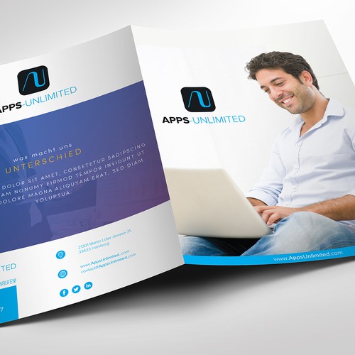 Brochure contest entry by DreamWebDesign