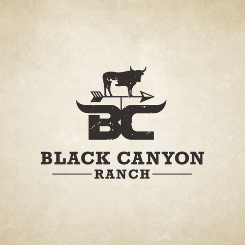 Create a logo that captures the heart of Black Canyon Ranch | Logo