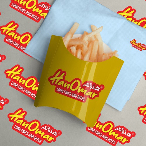 Branding for Fries shop with existing logo Design réalisé par Clicky