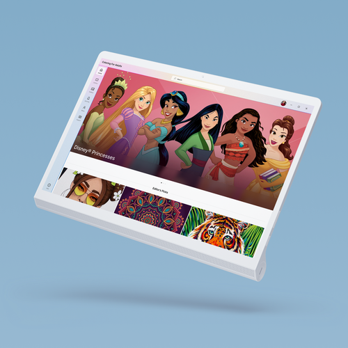 Coloring App design For Windows Design von Mrgn Studio