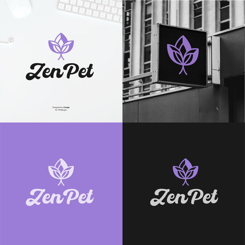 ZenPet Logo Project Design by casign