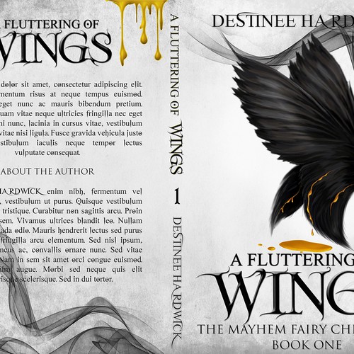 Fantasy Book Cover: Gothic Fairies Design by Wonderburg
