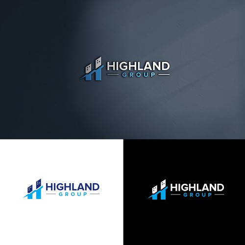 Highland Group -- Logo for Commercial Real Estate Investment Company Design by Agent_P