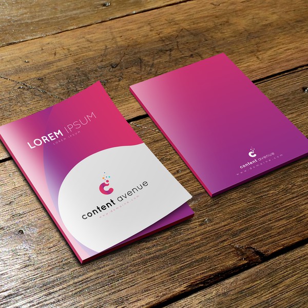 Design realizzato da Ismael MOHAMED intitolato "Content Avenue"