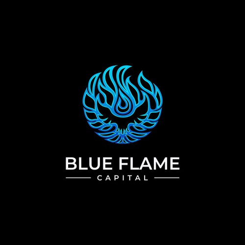 We need a Blue Flame Logo worthy of classic car hood status...but not...really. Design by PointLab