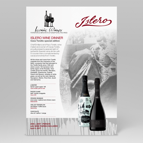 Tasting Menu Design Design by Djol3