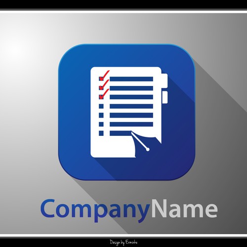 Creeer het winnende logo van de app Takenotes Design by Erminke