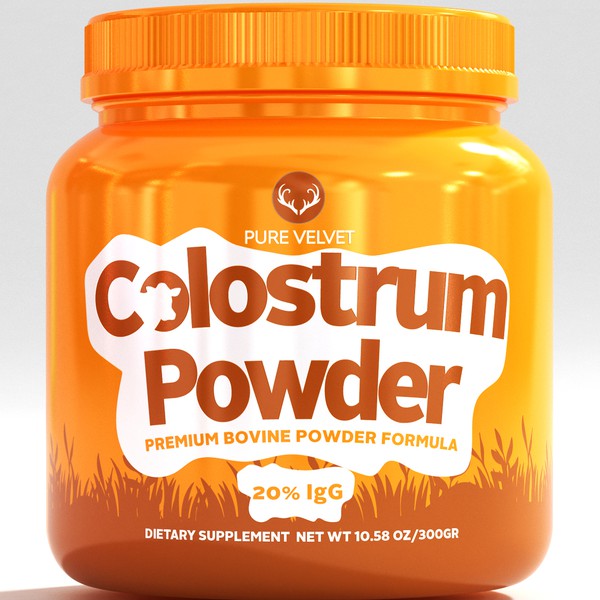 Supplement Label to capture Amazon shopper attention & boost CTR - Colostrum Powder