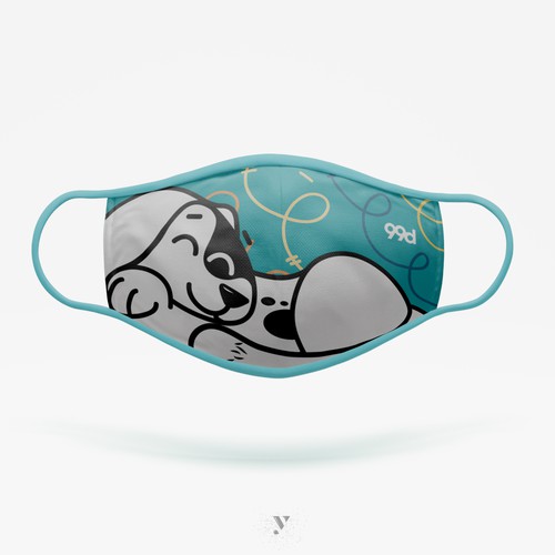 Design a signature mask that represents you as a designer [MULTIPLE WINNERS] Design by Yeison Higuera