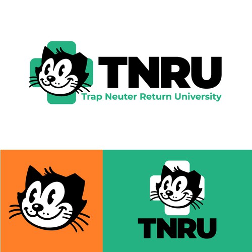 Calling all cat lovers! Design an online TNR (Trap-Neuter-Return) Academy logo and save cats! Design by Adèle ★