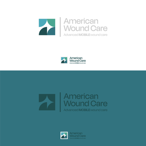 Clean logo for mobile wound care center Design by beyonx