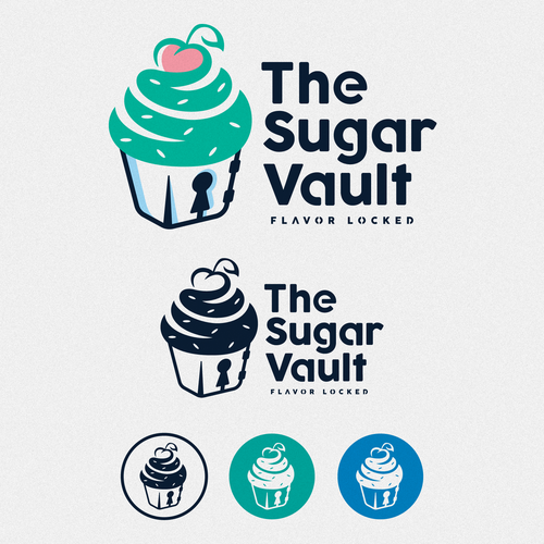 Simplistic Logo concept for a new bakeshop Design by Evanscrea™