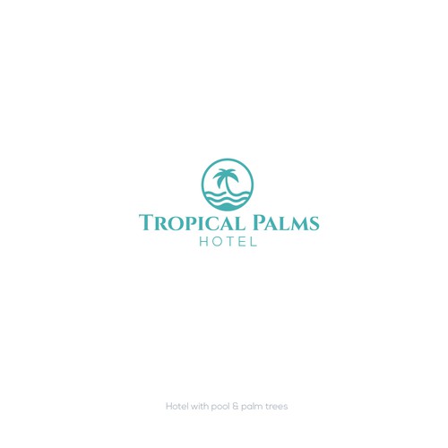 Design Tropical Palms Hotel por safy30