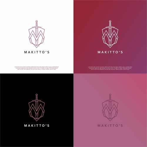 Design a logo for “Makitto’s” a new card shop for trading and collecting! Design by inumocca™