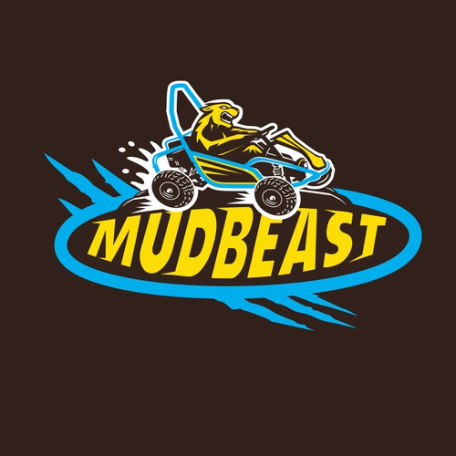 Design di Mud Beast!  Logo needed for a new line of off-road Go-Karts for kids di @elcontrolx
