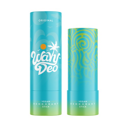 Design creative product packaging for an up and coming deodorant brand! Design by znakovanj