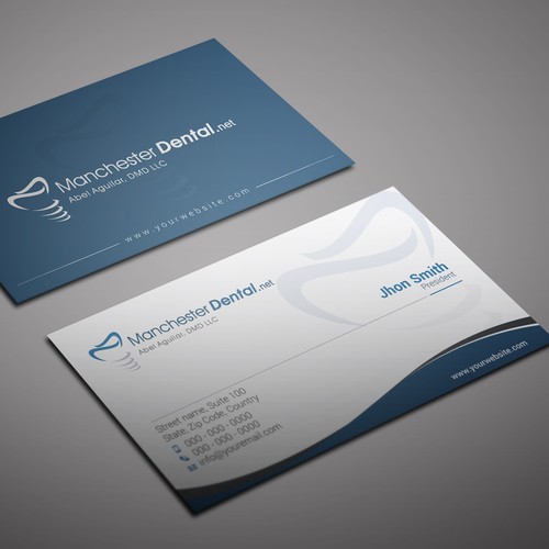 Designs | Dental stationary and business card | Stationery contest