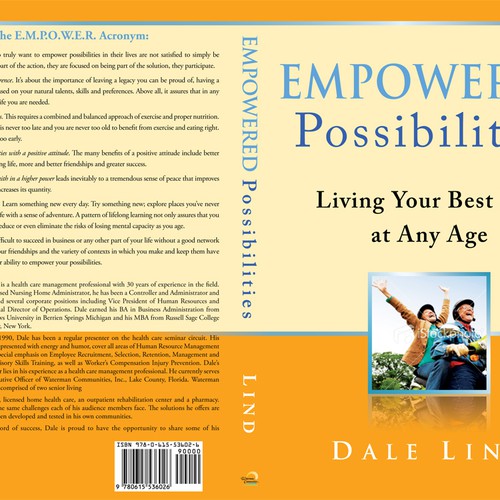 Design di EMPOWERED Possibilities: Living Your Best Life at Any Age (Book Cover Needed) di pixeLwurx