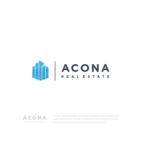 Design ACONA Real Estate Advisors (AREA) logo contest por senia®