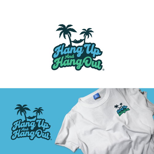 Hang Up and Hang Out Logo Design by #RDWN