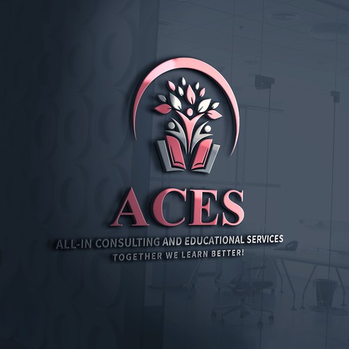 Design an educational themed logo for (ACES) All-In Consulting and Educational Services. Design by CreativeZ