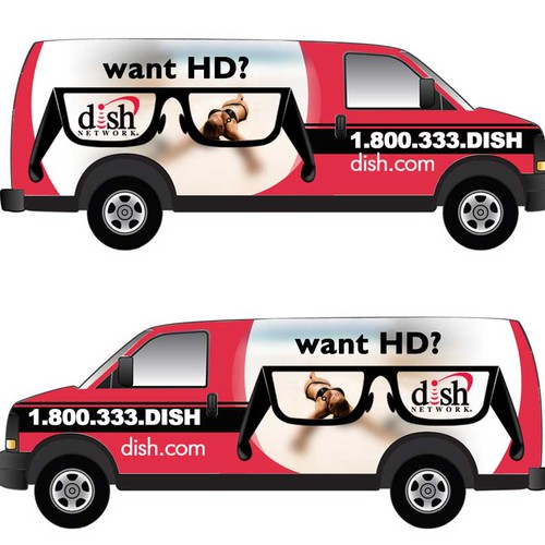 V&S 002 ~ REDESIGN THE DISH NETWORK INSTALLATION FLEET デザイン by Kidd Metal