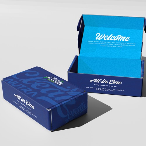 Influencer Branding Box Design Needed For Leading Health Brand Design by DagDigi