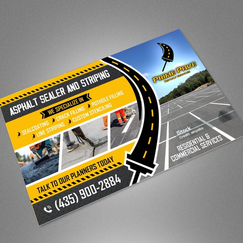 Postcard, flyer or print contest entry by Digisolz Creation