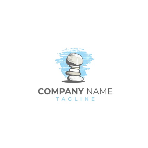 Stone formation picture as logo for coaching business Design by Strobok